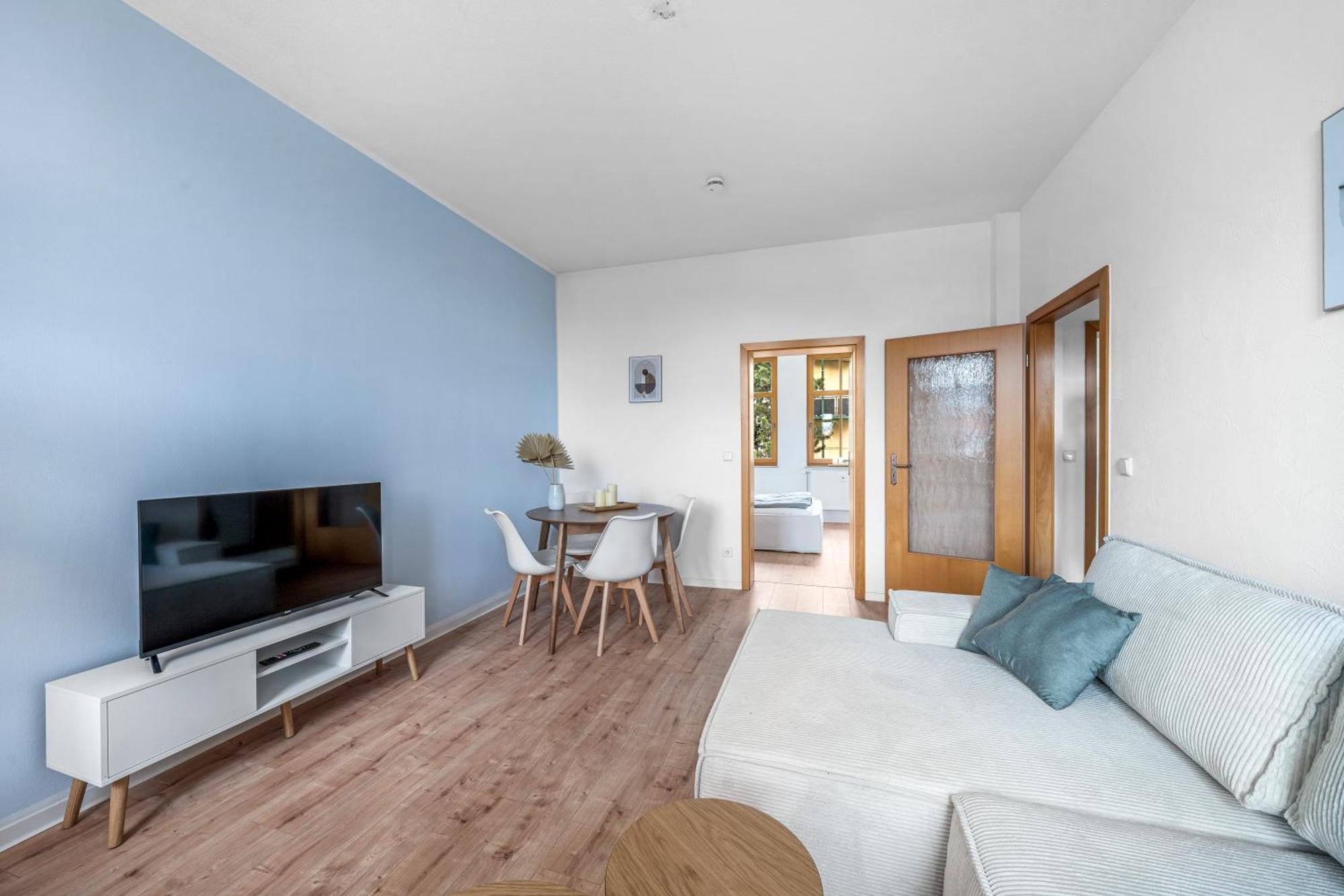 Apartment Lehastays - Buckau 16a I Kueche I Smart Tv Mit Netflix I Toller Innenhof