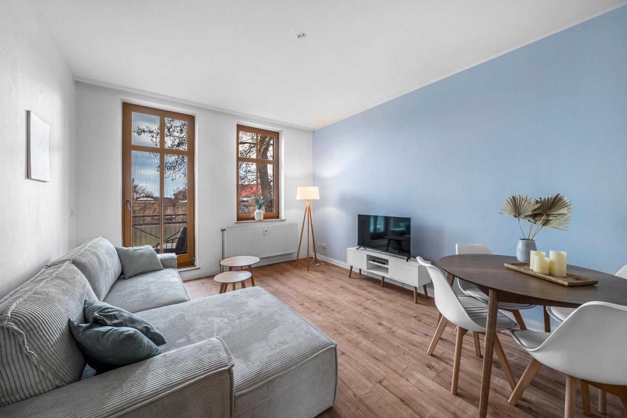 Lehastays - Buckau 16a I Kueche I Smart Tv Mit Netflix I Toller Innenhof * Magdeburg